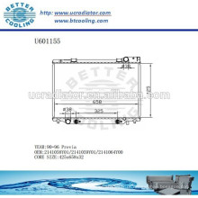 RADIADOR 2141058Y01 / 2141059Y01 / 2141064Y00 Para TOYOTA PREVIA 90-96 Fabricante e venda direta!